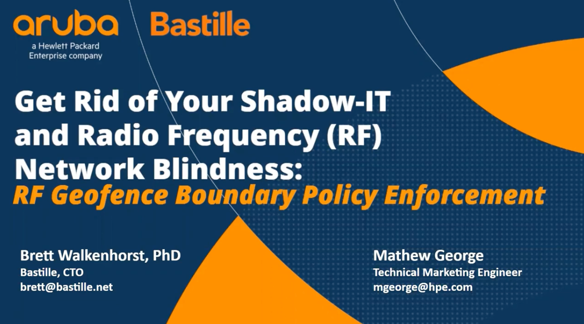 Wireless geofence policy enforcement example